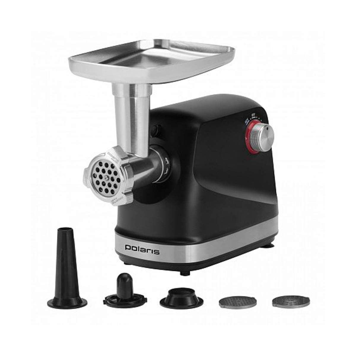 Изображение товара Электрическая мясорубка Polaris 020811 2500 Вт цвет черный
