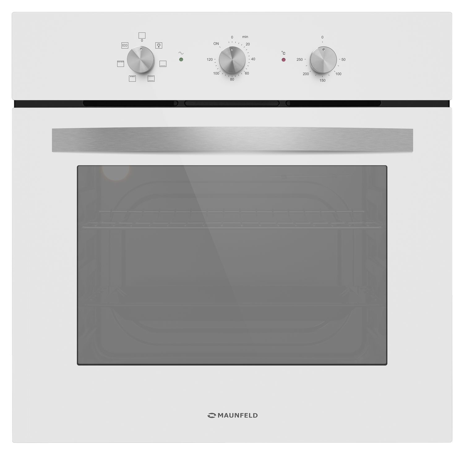 Изображение товара Электрический встраиваемый духовой шкаф Maunfeld AEOC.575W белый 59x66x55 см