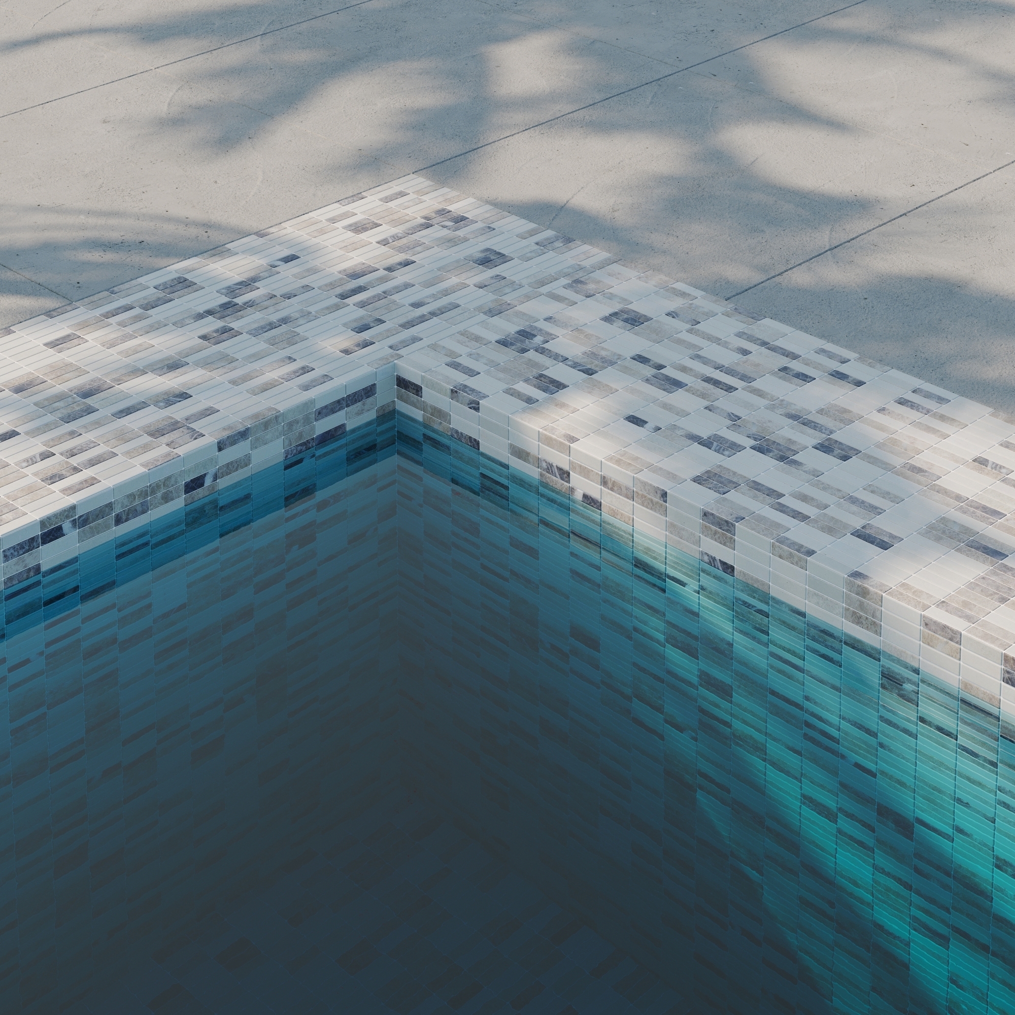 Изображение товара Мраморная мозаика Artens Mineral 30.5x29.8 см коричневая для ванной и кухни