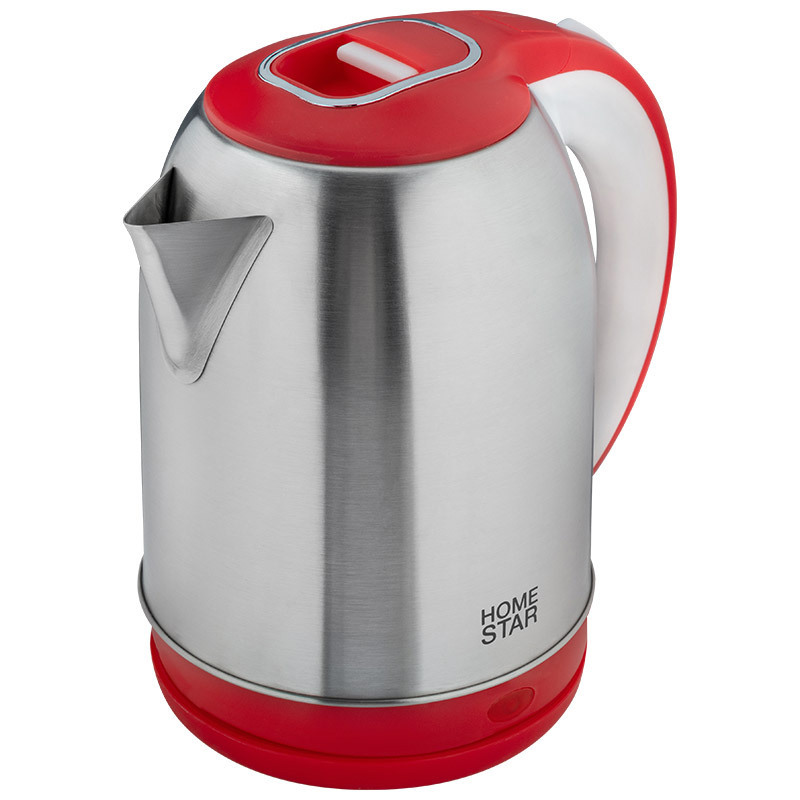 Изображение товара Электрический чайник Homestar HS-1054 2.3 л нержавеющая сталь красный
