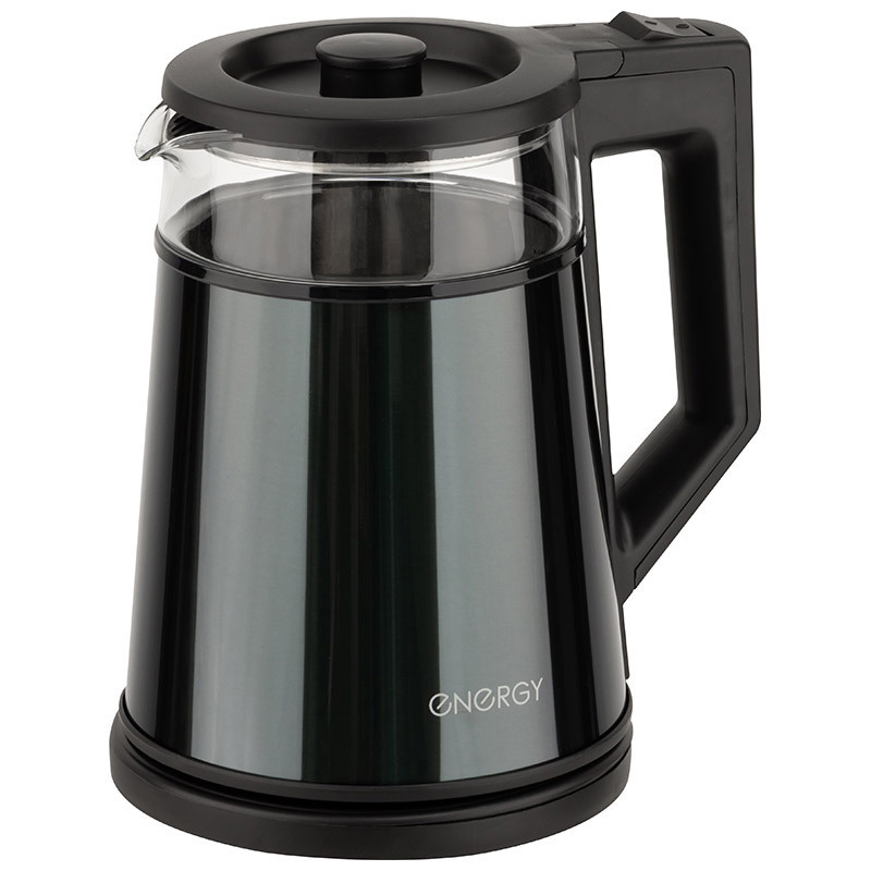 Изображение товара Электрический чайник Energy E-200 1.2 л стекло цвет серый