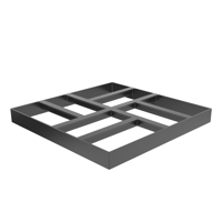 Изображение товара Форма для заливки садовых дорожек GEOLIA 40x40x4 см прочный пластик