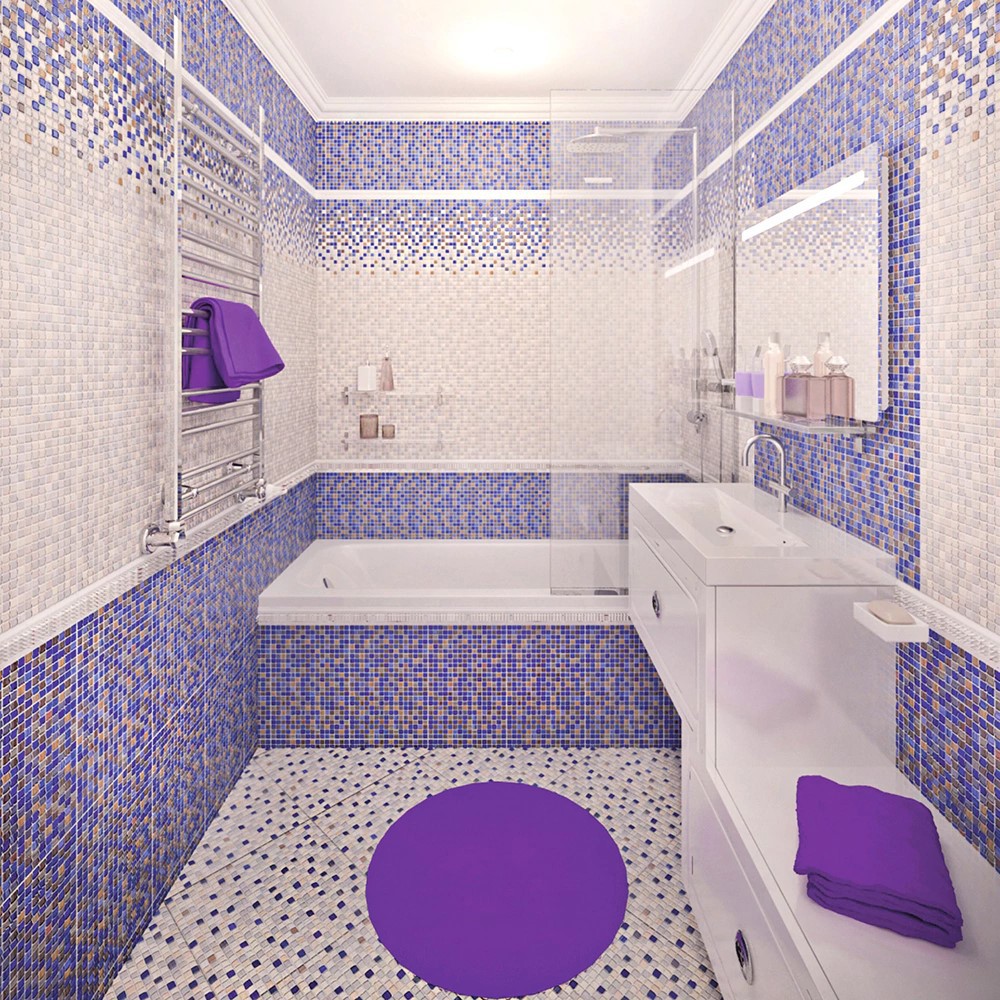 Изображение товара Настенная плитка Keramin Гламур 6049 27.5x40см 1.65 м² цвет белый