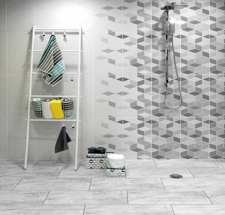 Изображение товара Настенная плитка Keramin Тренд 00-001637 30x60см 1.98 м² цвет белый