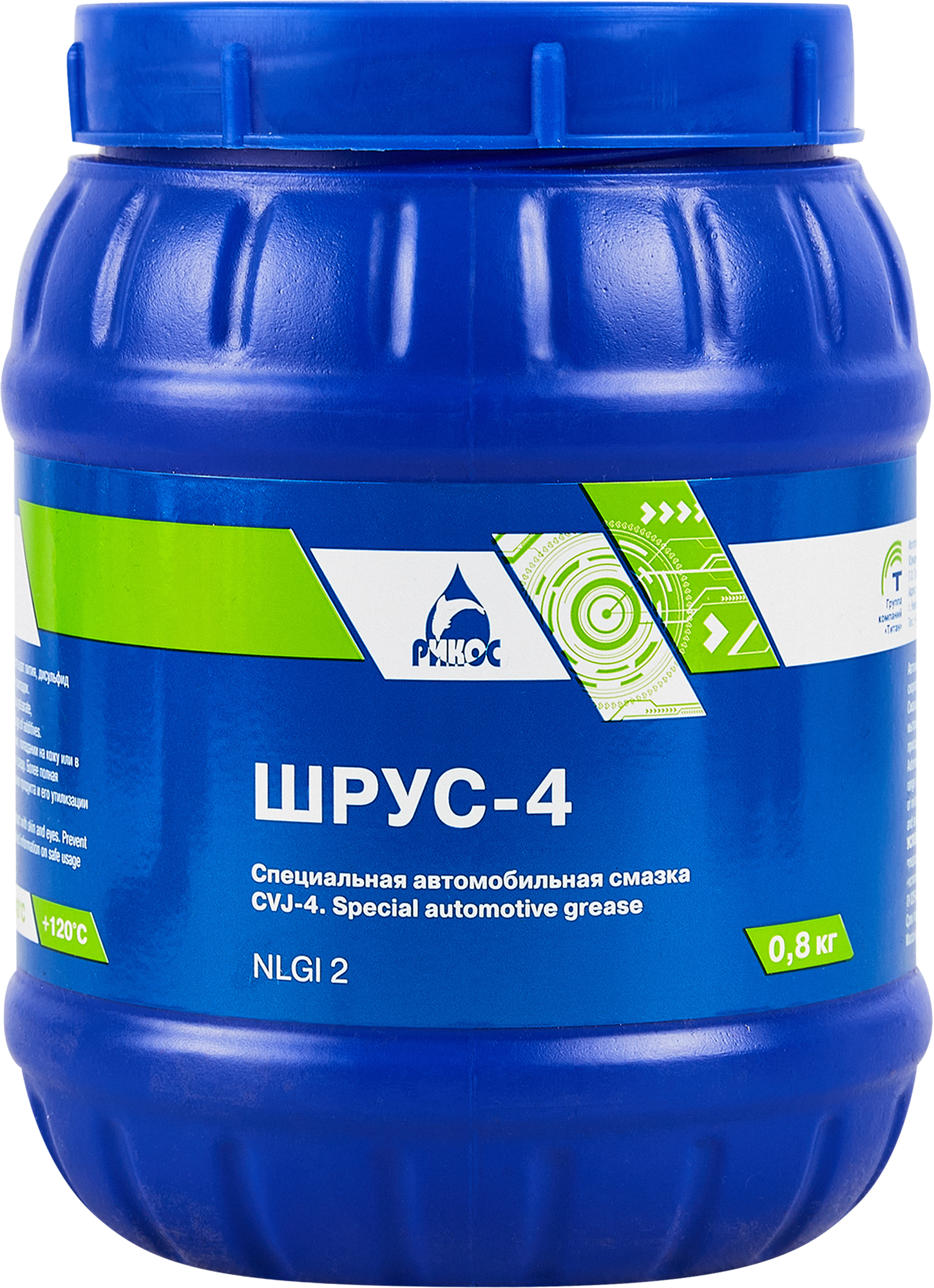 Изображение товара Силконовая смазка Титан-СМ ШРУС-4 800 г для шарниров и подшипников