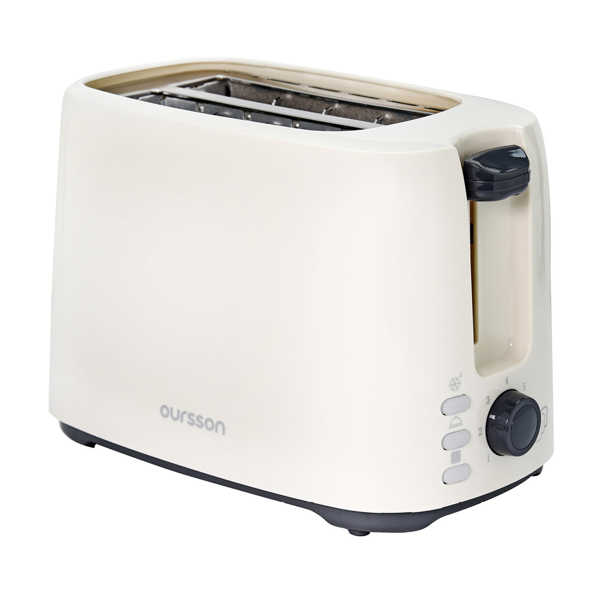 Изображение товара Тостер Oursson TS2114 мощностью 750 Вт цвет слоновая кость