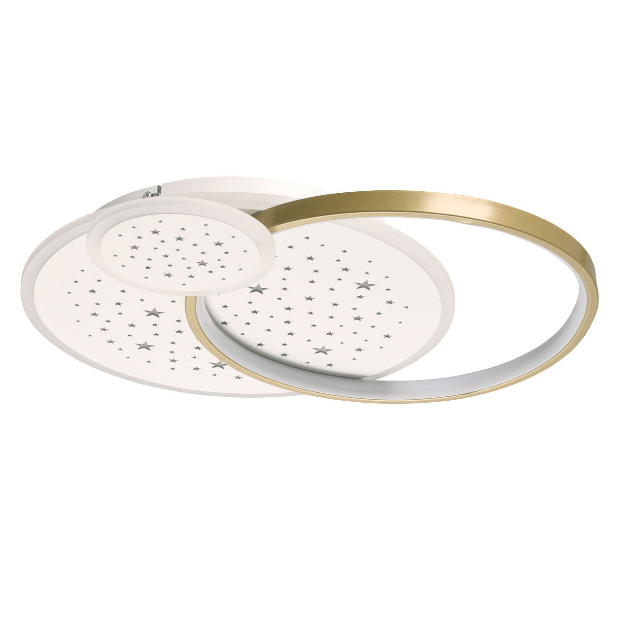 Изображение товара Светильник настенно-потолочный светодиодный De city 510012903 с пультом управления 28 м² изменение цвета RGB свет цвет белый