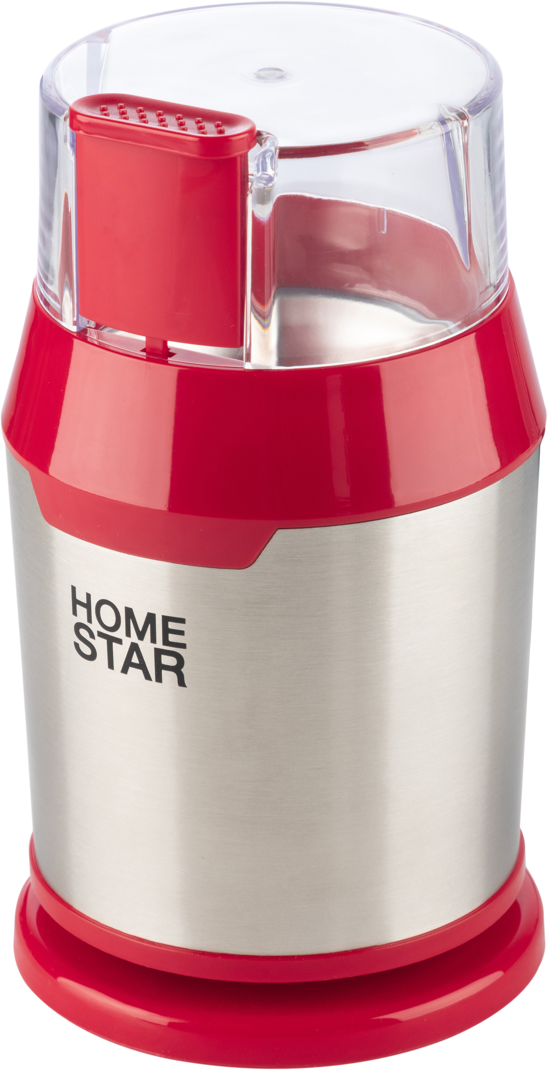 Изображение товара Электрическая кофемолка Homestar HS-2036 200 Вт красная для кофе в зернах