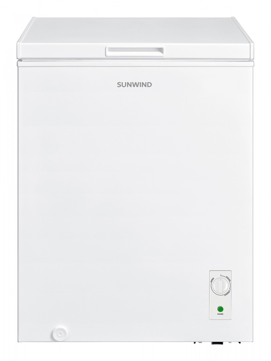 Изображение товара Морозильный ларь SUNWIND SCH155 155 л белый механическое управление