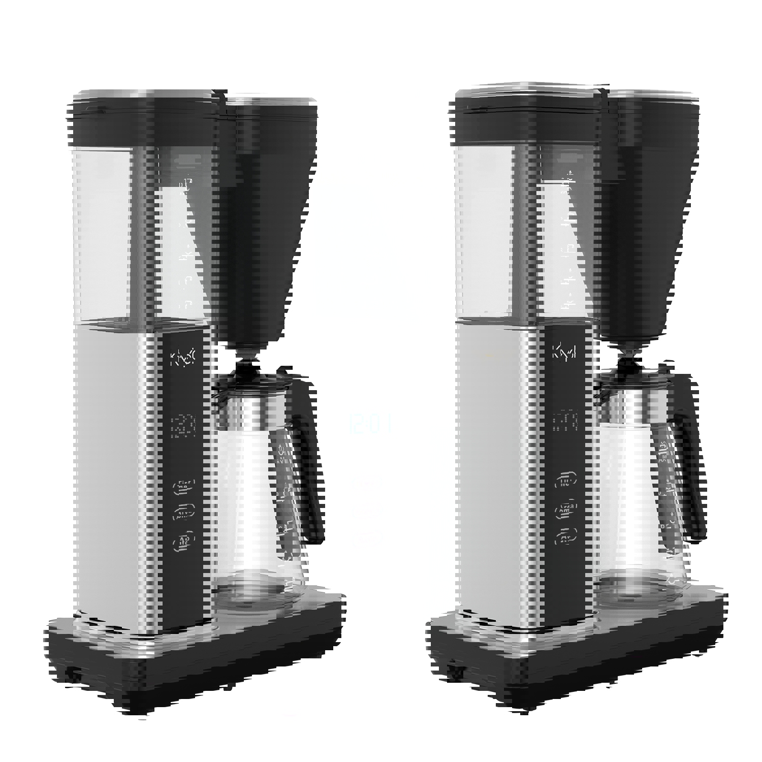 Изображение товара Капельная кофеварка Kyvol CM-DM101A 1.25 л цвет серебристый