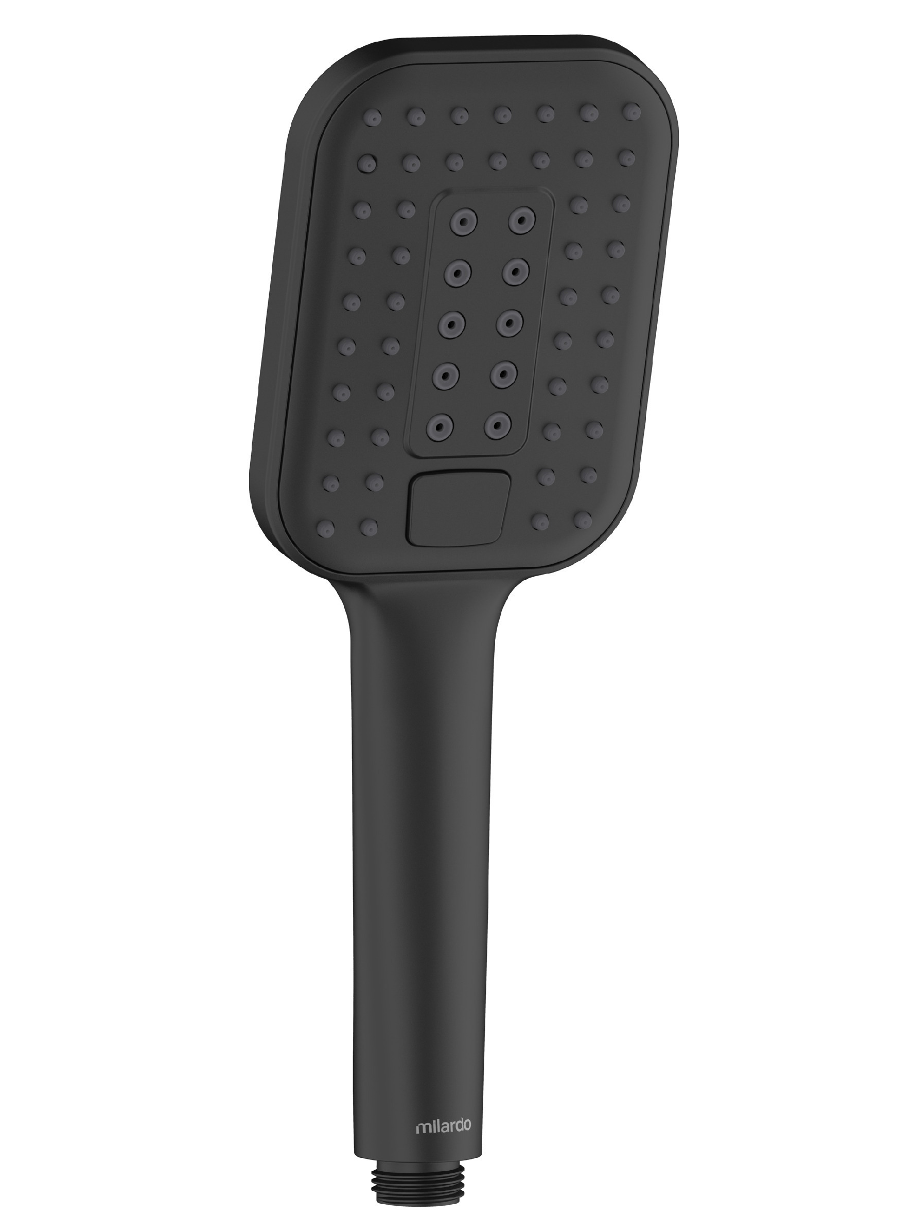 Изображение товара Лейка для душа Milardo Ideal Spa 3 режима черный матовый