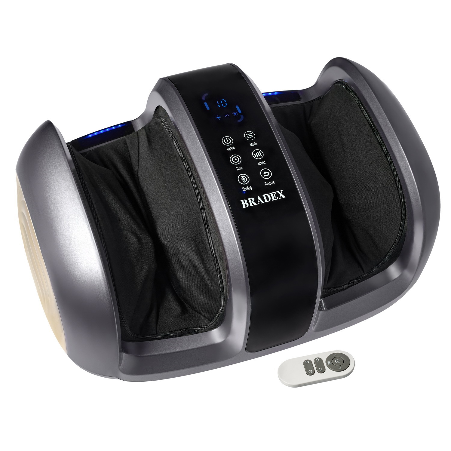 Изображение товара Массажер для стоп и лодыжек Блаженство Альфа графит - домашний массажер для ног и не только