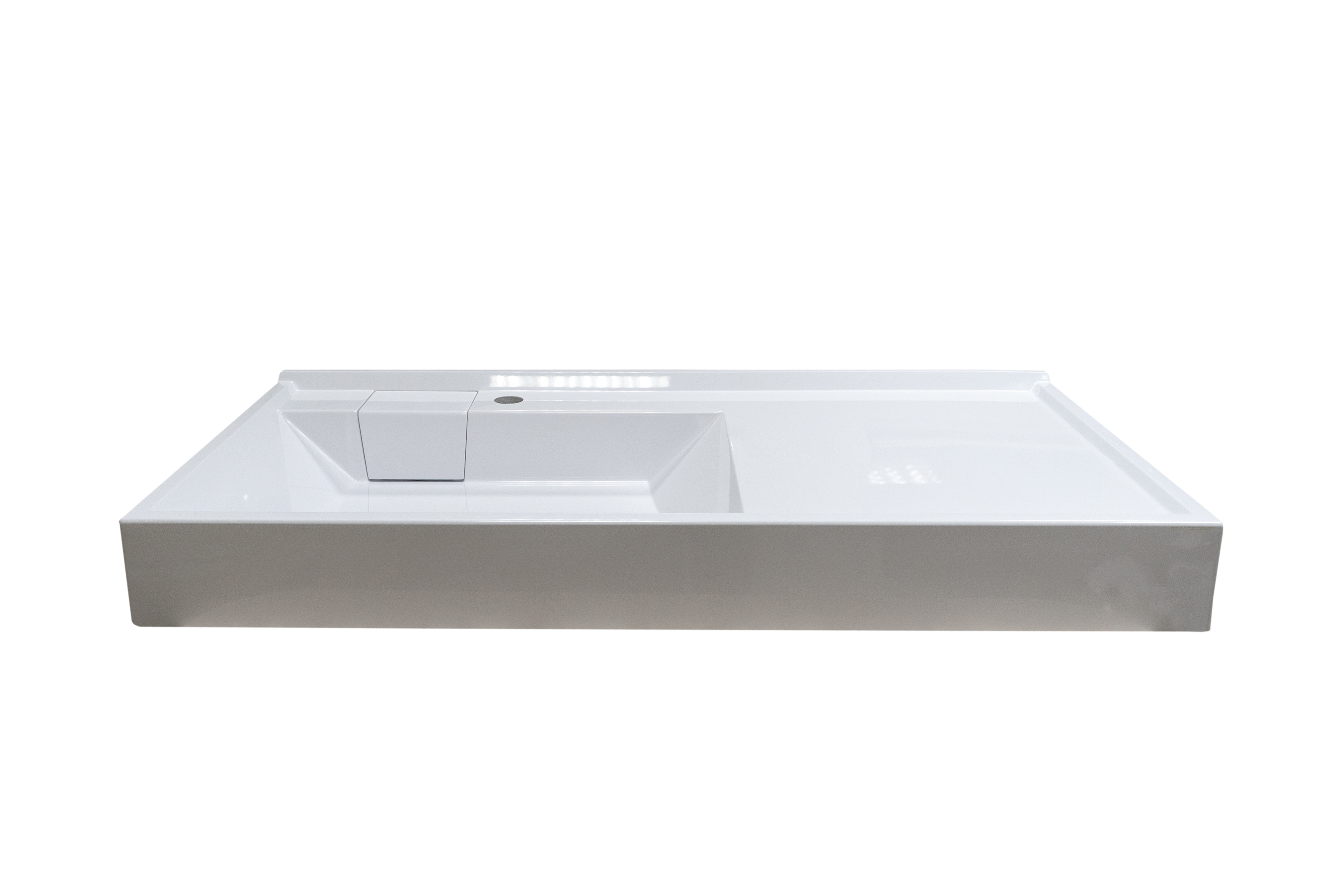 Изображение товара Раковина Mira на стиральную машину 100 см литьевой мрамор