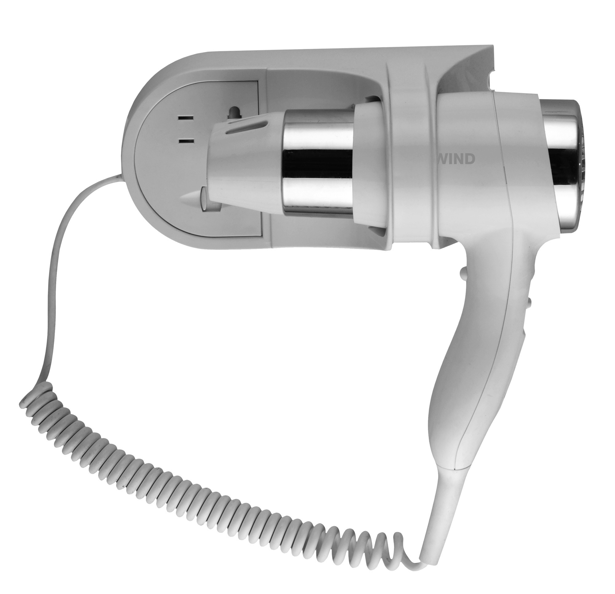 Изображение товара Фен настенный Starwind SW-HD871, 1100 Вт, цвет белый