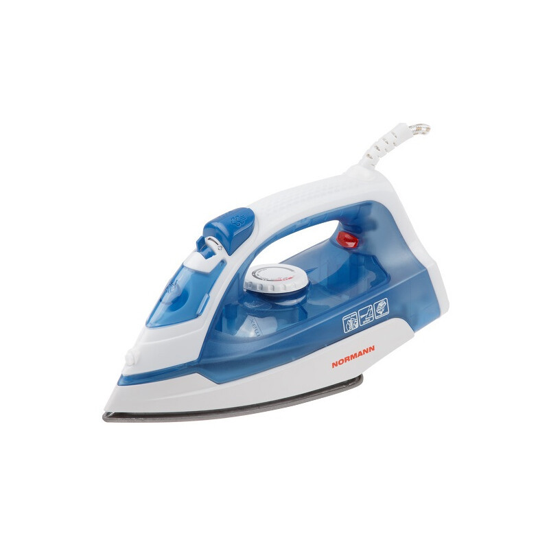 Изображение товара Утюг Normann AIR-209 с паром 1800 Вт белый с синим