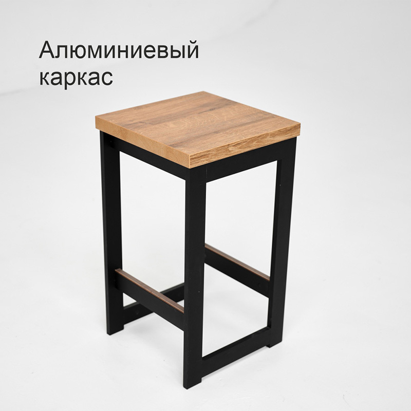 Изображение товара Барный табурет Террасный кот Пт.35 36x65x36 см цвет черный/бежевый