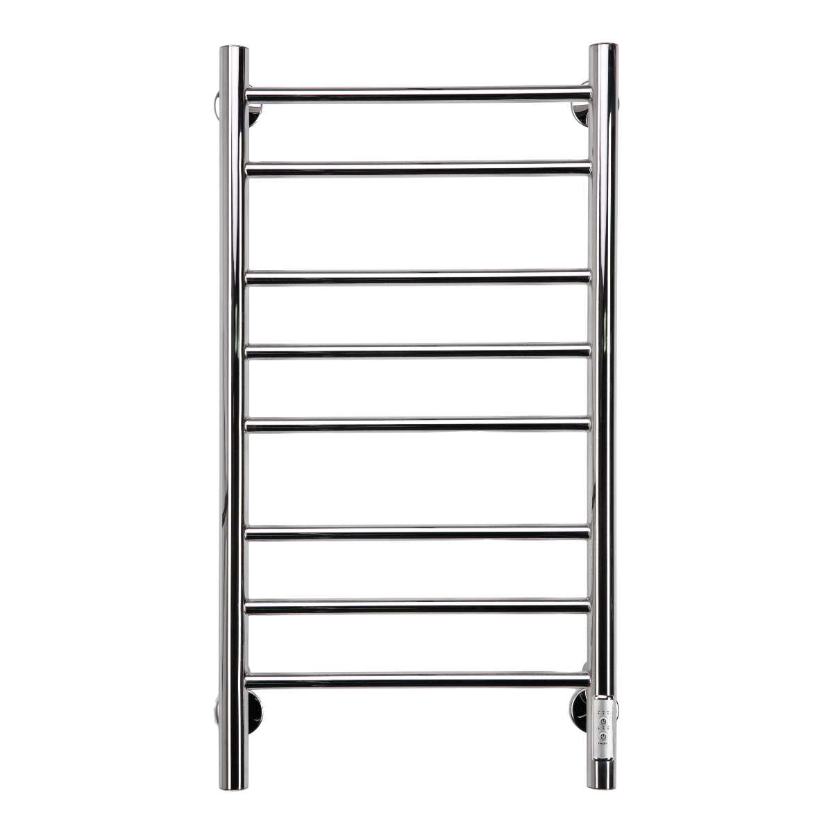 Изображение товара Полотенцесушитель электрический Comfysan Luce 400x800 мм 282 Вт с терморегулятором лесенка цвет хром