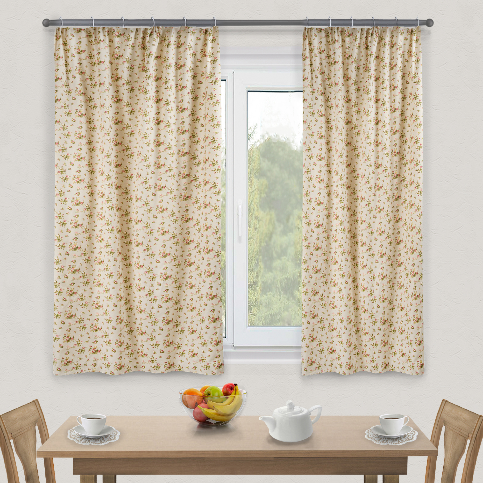 Изображение товара Штора на ленте Прованс 145x180 см для кухни от Linen Way