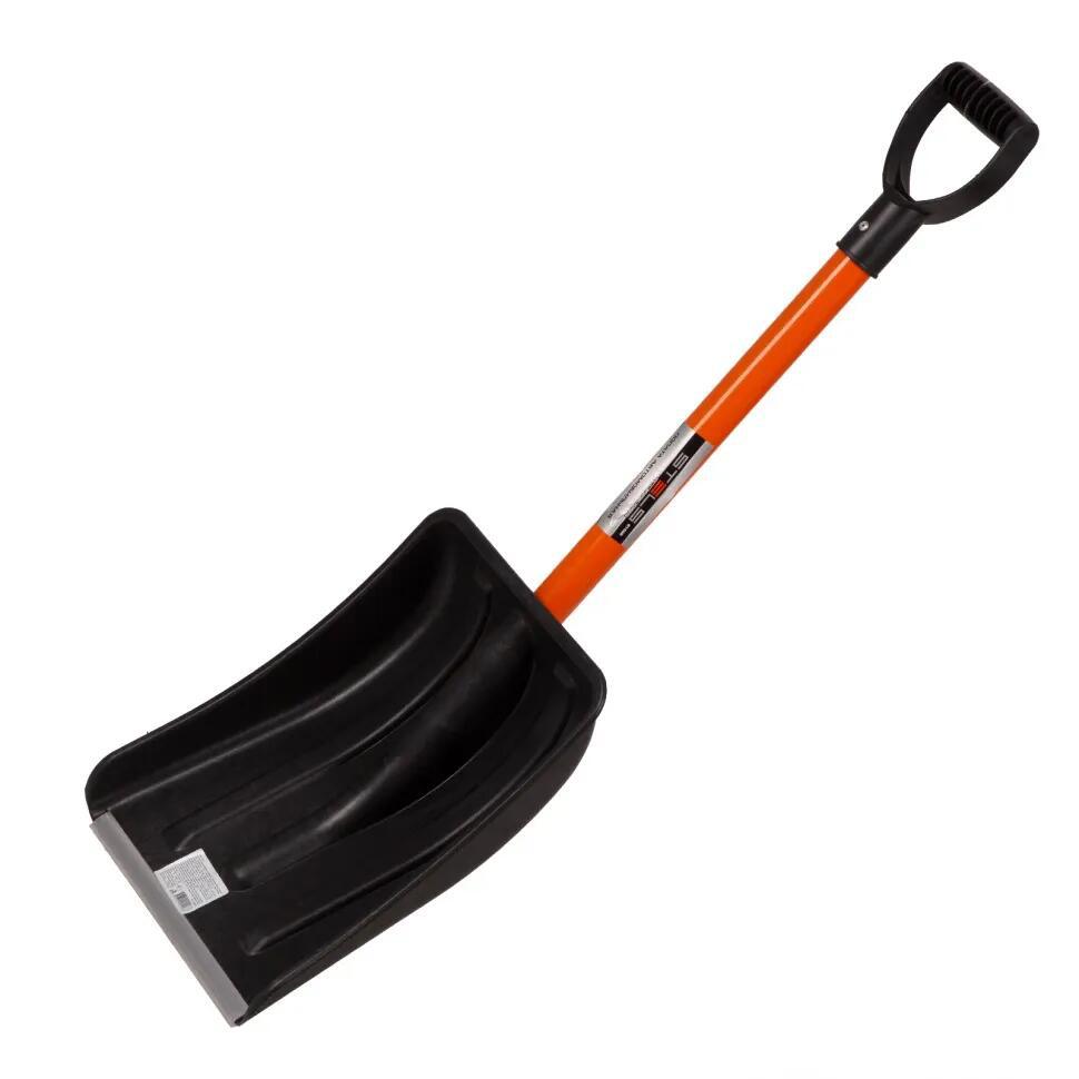 Изображение товара Лопата для уборки снега Stels с полипропиленовой рабочей частью