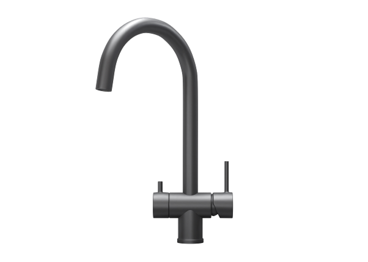 Изображение товара Смеситель Granula KS-7104 Kitchen Space графитовый