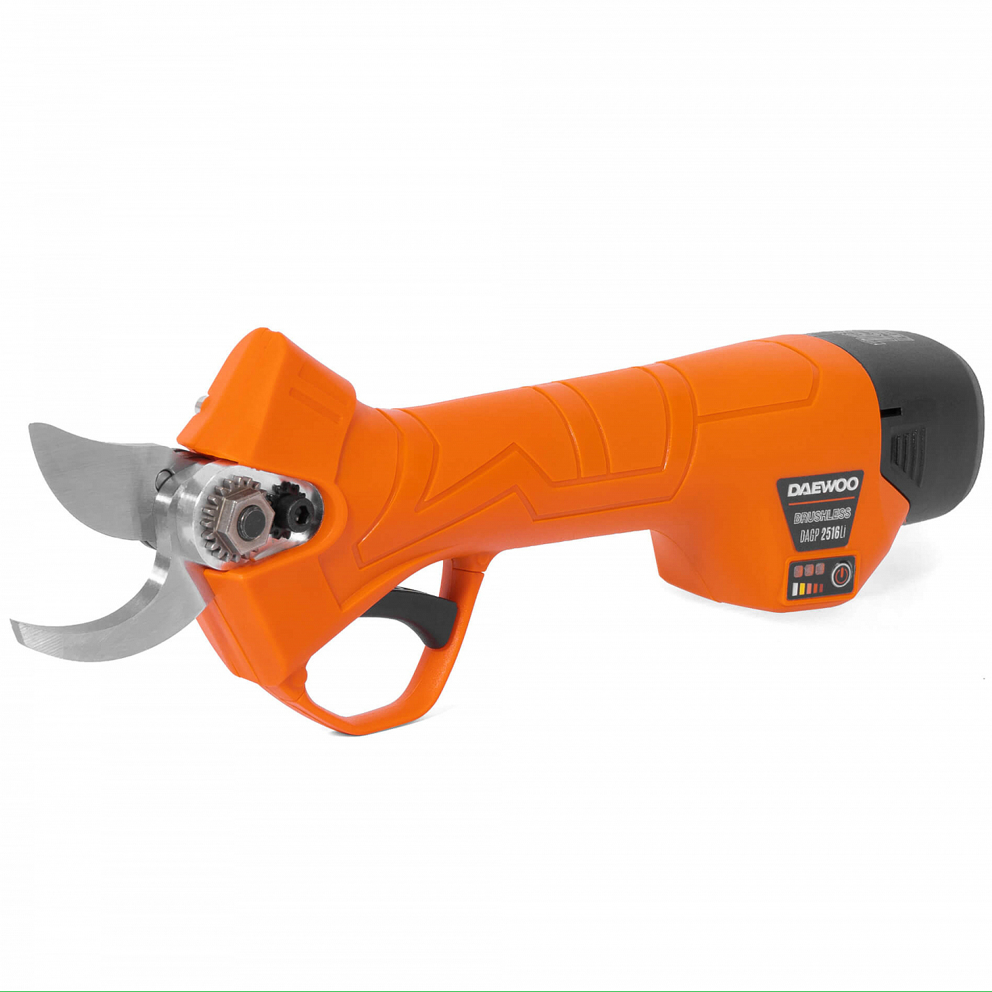 Изображение товара Аккумуляторный секатор Daewoo DAGP 2516Li SET 16 В, 25 мм, легкий и автономный