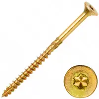 Изображение товара Шуруп конструкционный для деревянного домостроения потайной 8x140