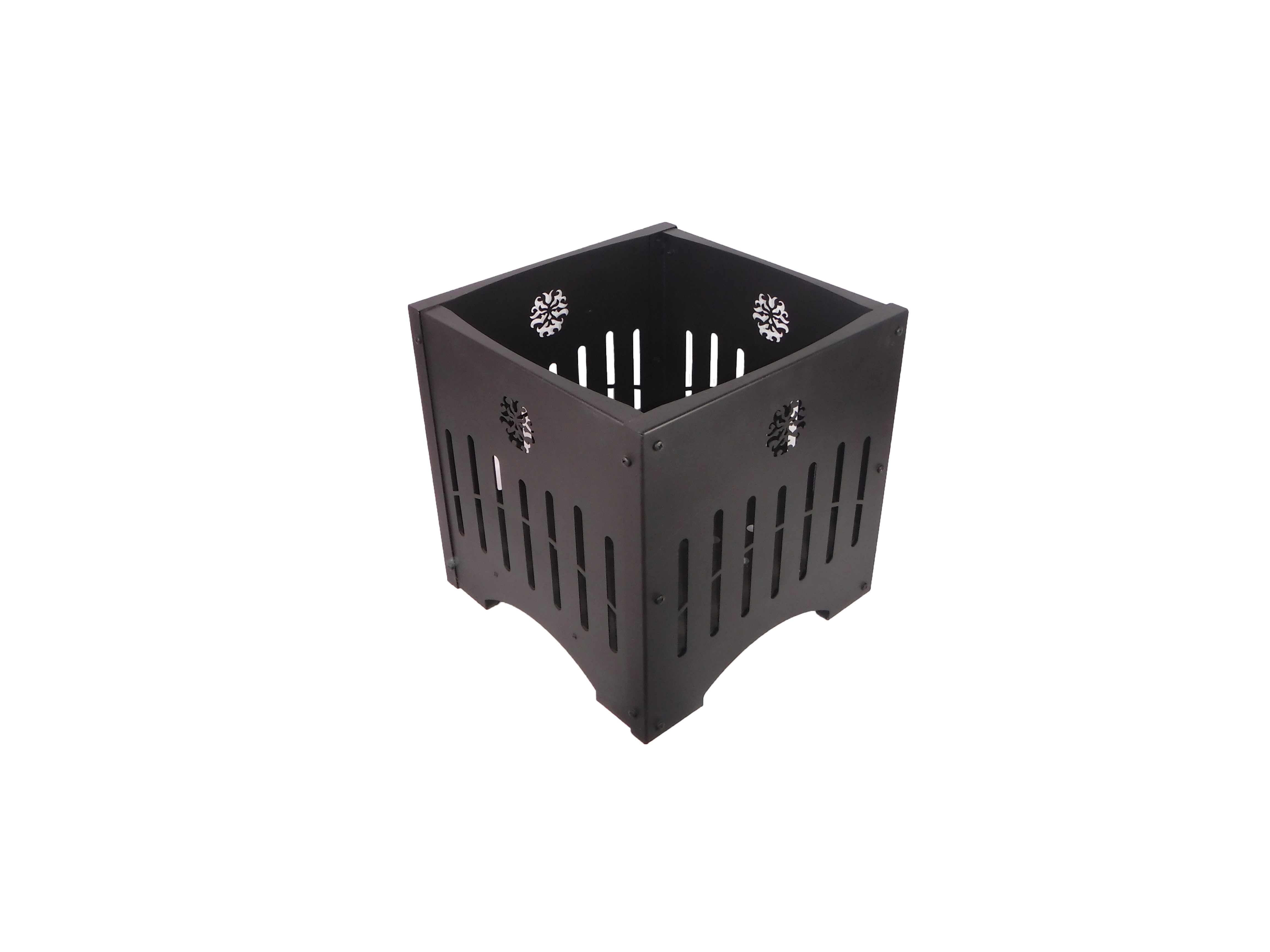 Изображение товара Очаг квадратный Grillkoff 327 сталь 45x45 см черный
