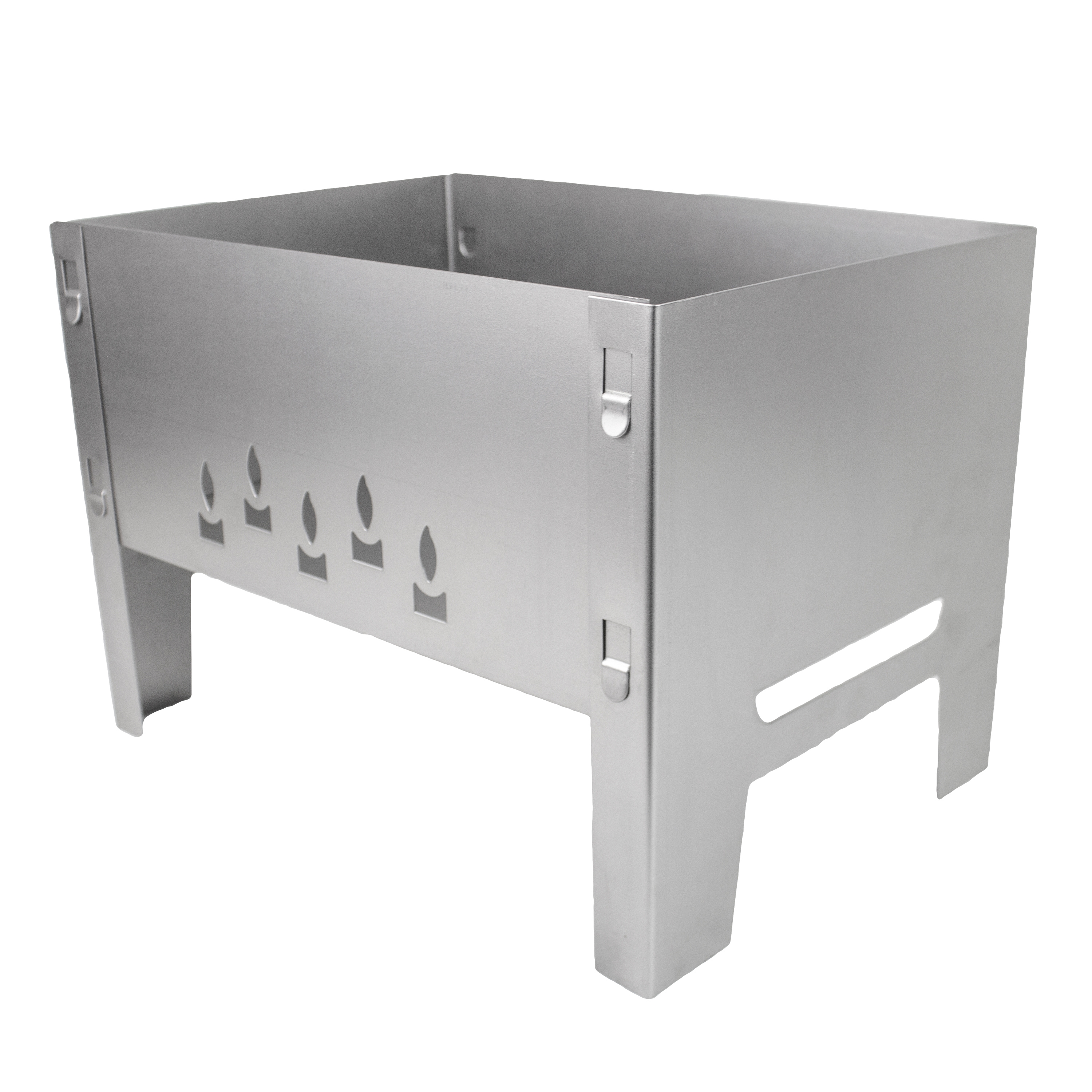Изображение товара Мангал Grillkoff 32 толщина 0.5 мм 25x25x35 см