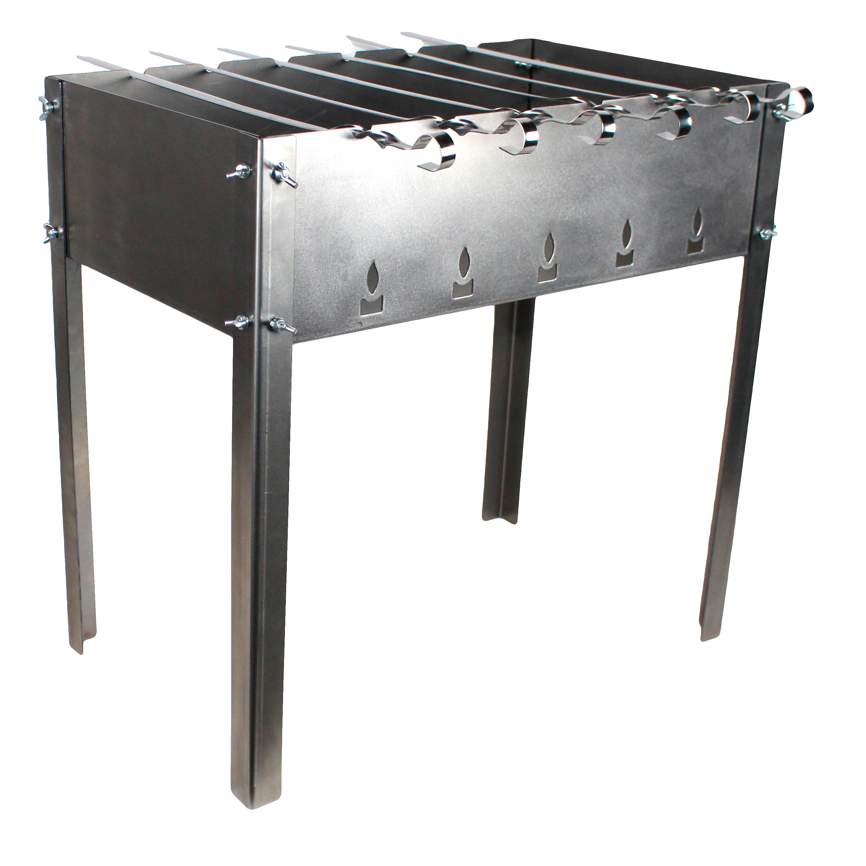 Изображение товара Мангал Grillkoff 250 толщина 1.5 мм 50x30x50 см Изображение товара Мангал Grillkoff 250 толщина 1.5 мм 50x30x50 см