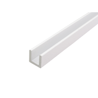 Изображение товара Швеллер алюминиевый П-образный Профиль 20x20x1,5 белый 2000 мм Изображение товара Швеллер алюминиевый П-образный Профиль 20x20x1,5 белый 2000 мм