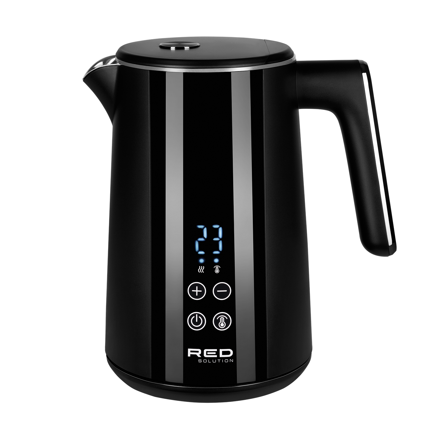 Изображение товара Электрический чайник Red solution RK-M111D 1.5 л металл/пластик цвет черный