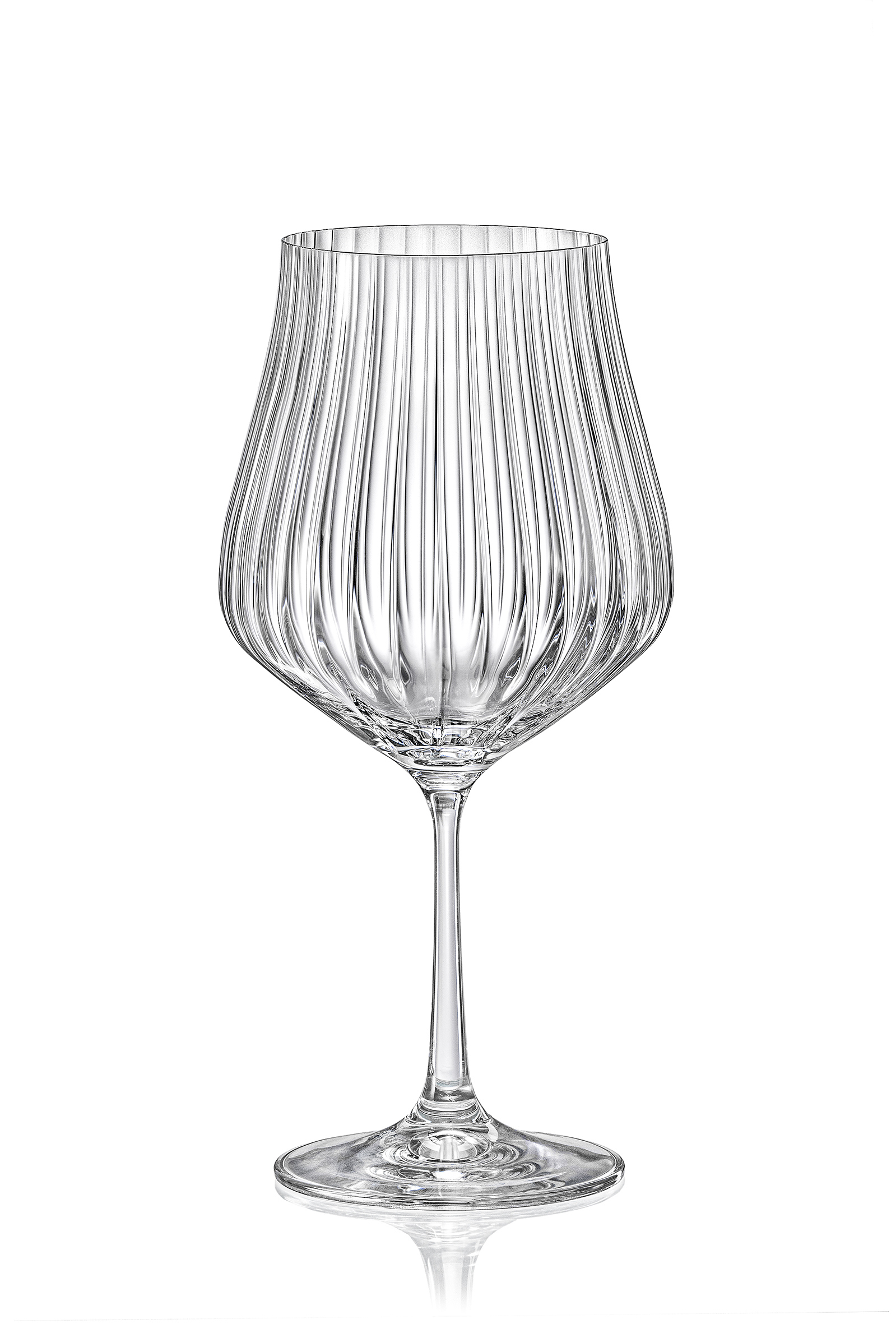 Изображение товара Набор бокалов 6 шт 600 мл Crystalex Tulipa Optic стекло цвет прозрачный