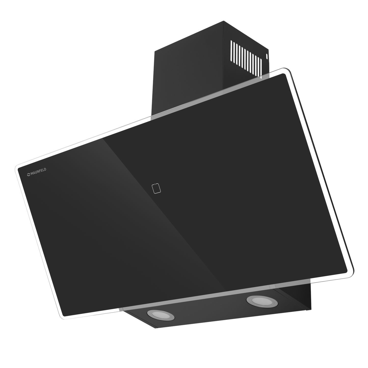 Изображение товара Наклонная вытяжка Maunfeld Eagle 90 см черная стильная и мощная