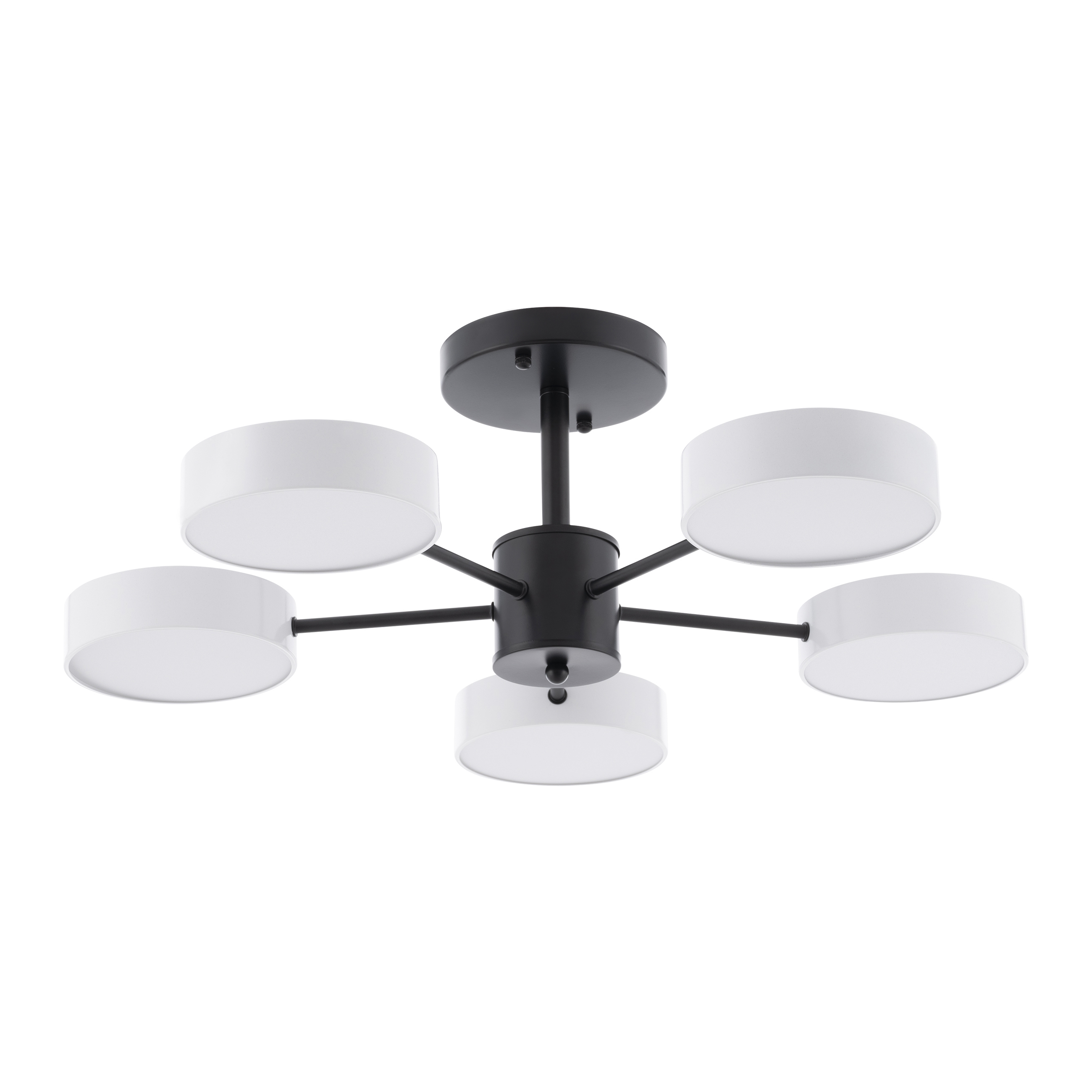 Изображение товара Светодиодная люстра на штанге Arte Perfetto Luce 3325.7201.5b.wh стильная и энергоэффективная