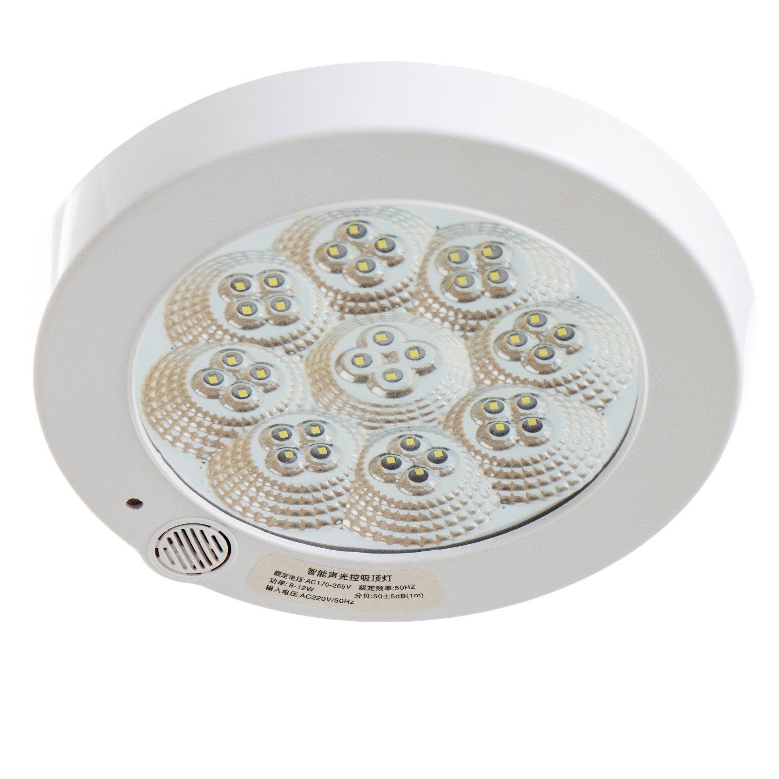 Изображение товара Люстра потолочная светодиодная Bayerlux Лира 8Вт белая 21x21x2.5 см для дома и офиса