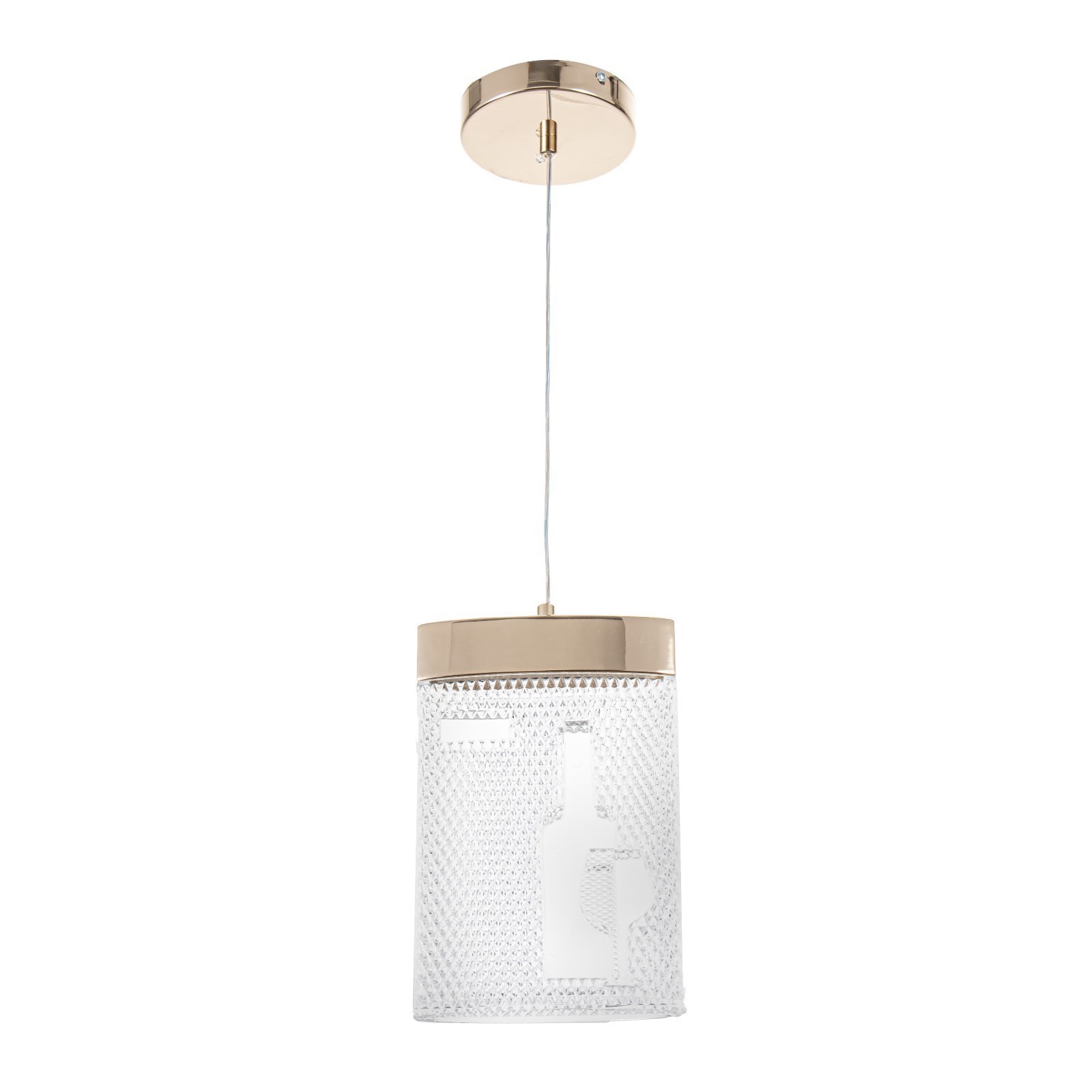 Изображение товара Светильник подвесной светодиодный Bayerlux 9216982 2 м² регулируемый белый свет цвет жёлтый/золотой