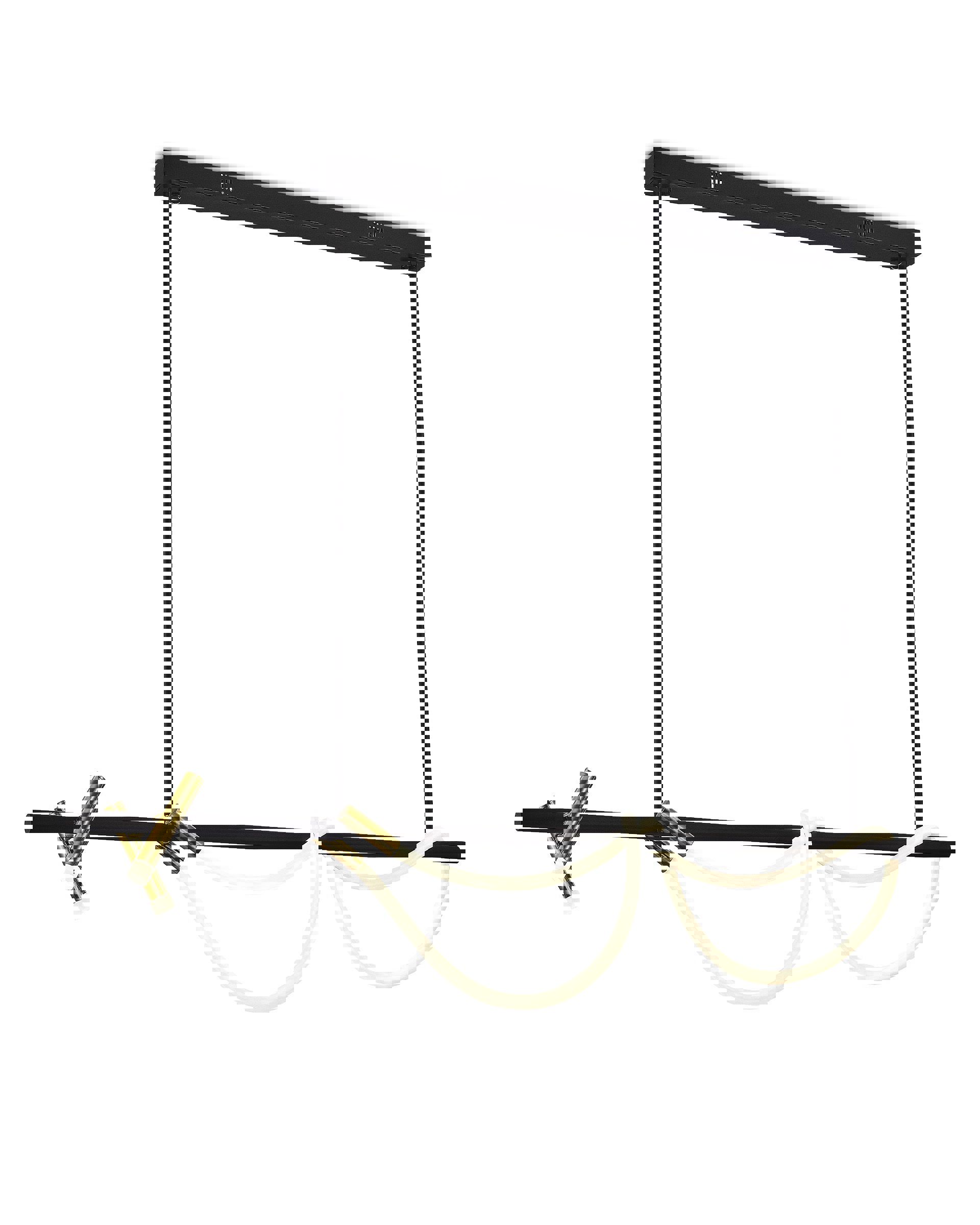 Изображение товара Современный подвесной светильник Moderli V10685-PL для натяжных потолков 15 м² черный