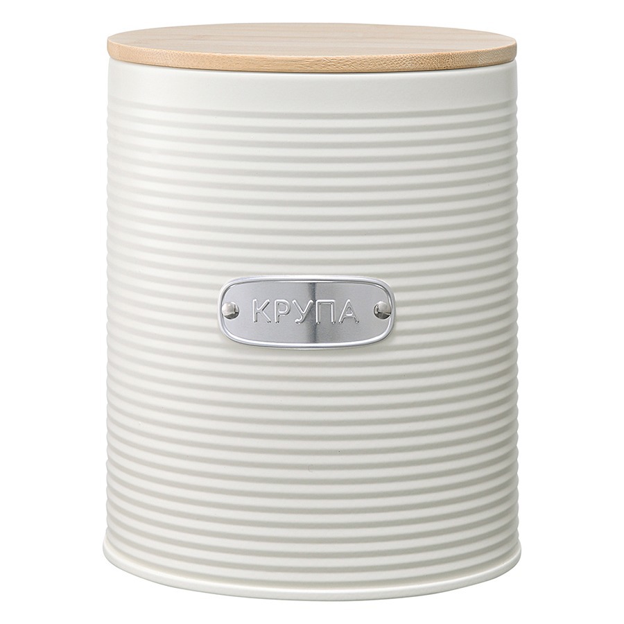 Изображение товара Банка для специй Liberty Jones Irmel 2.6 л углеродистая сталь молочный цвет