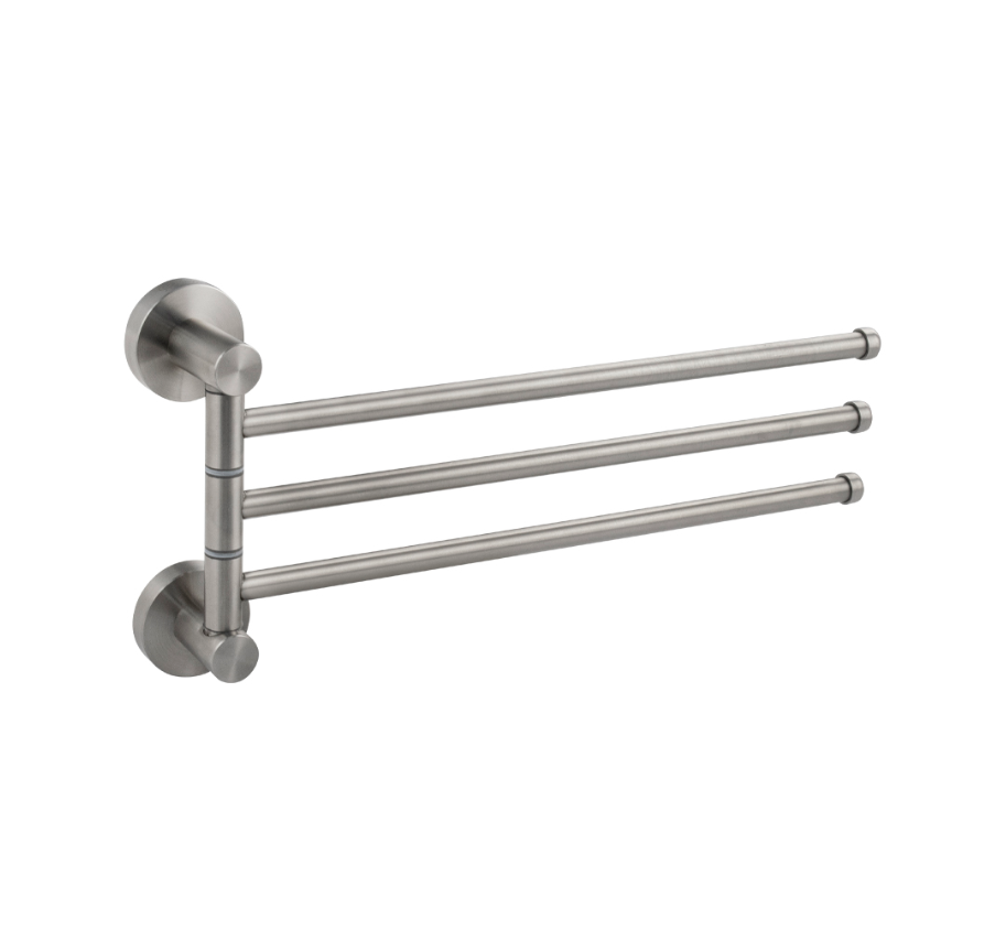 Изображение товара Держатель для полотенец Gfmark 80132 36см цвет серый, серебристый