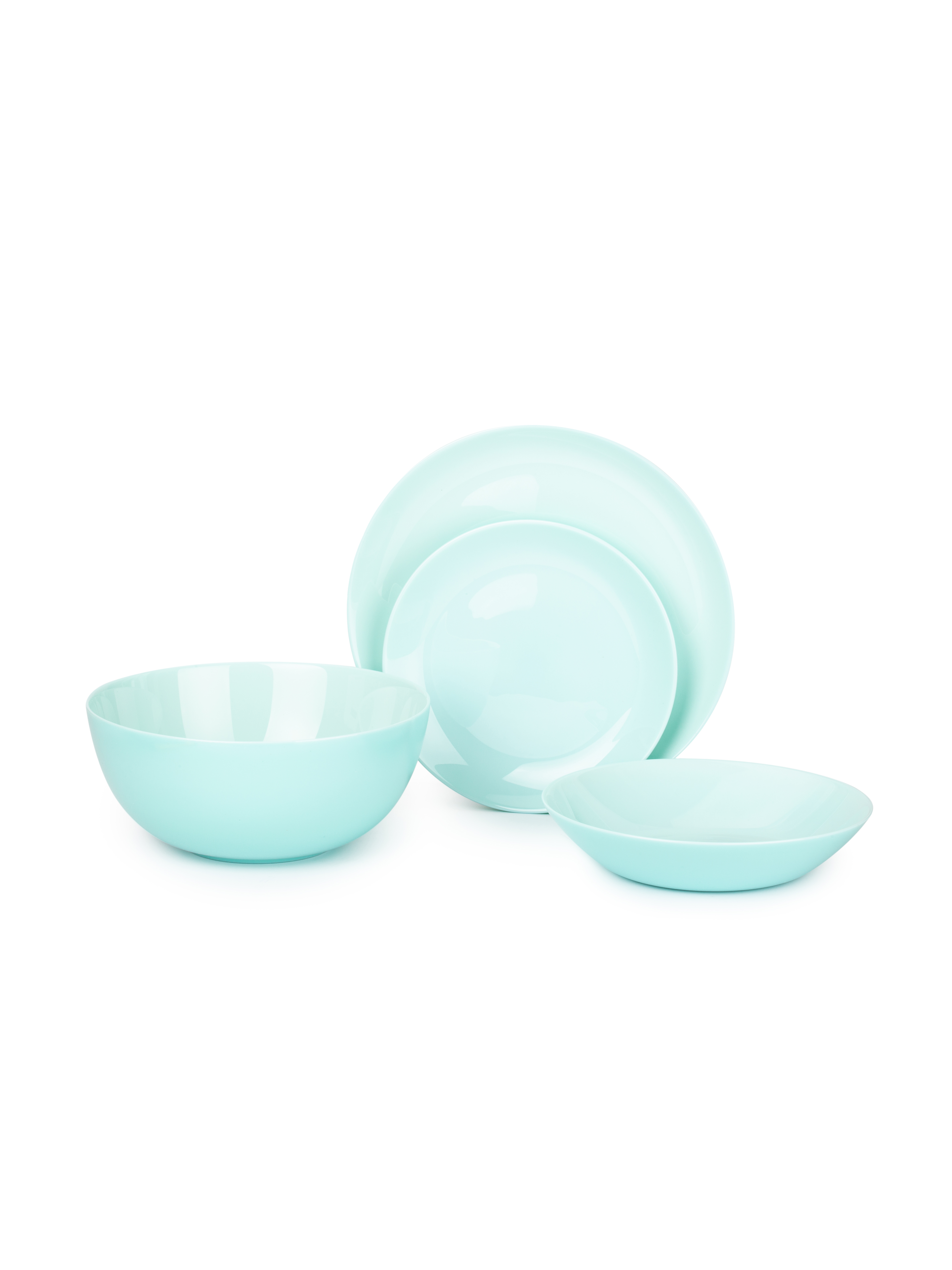 Изображение товара Столовый сервиз Luminarc 19 предметов для 6 персон стекло светло-голубой