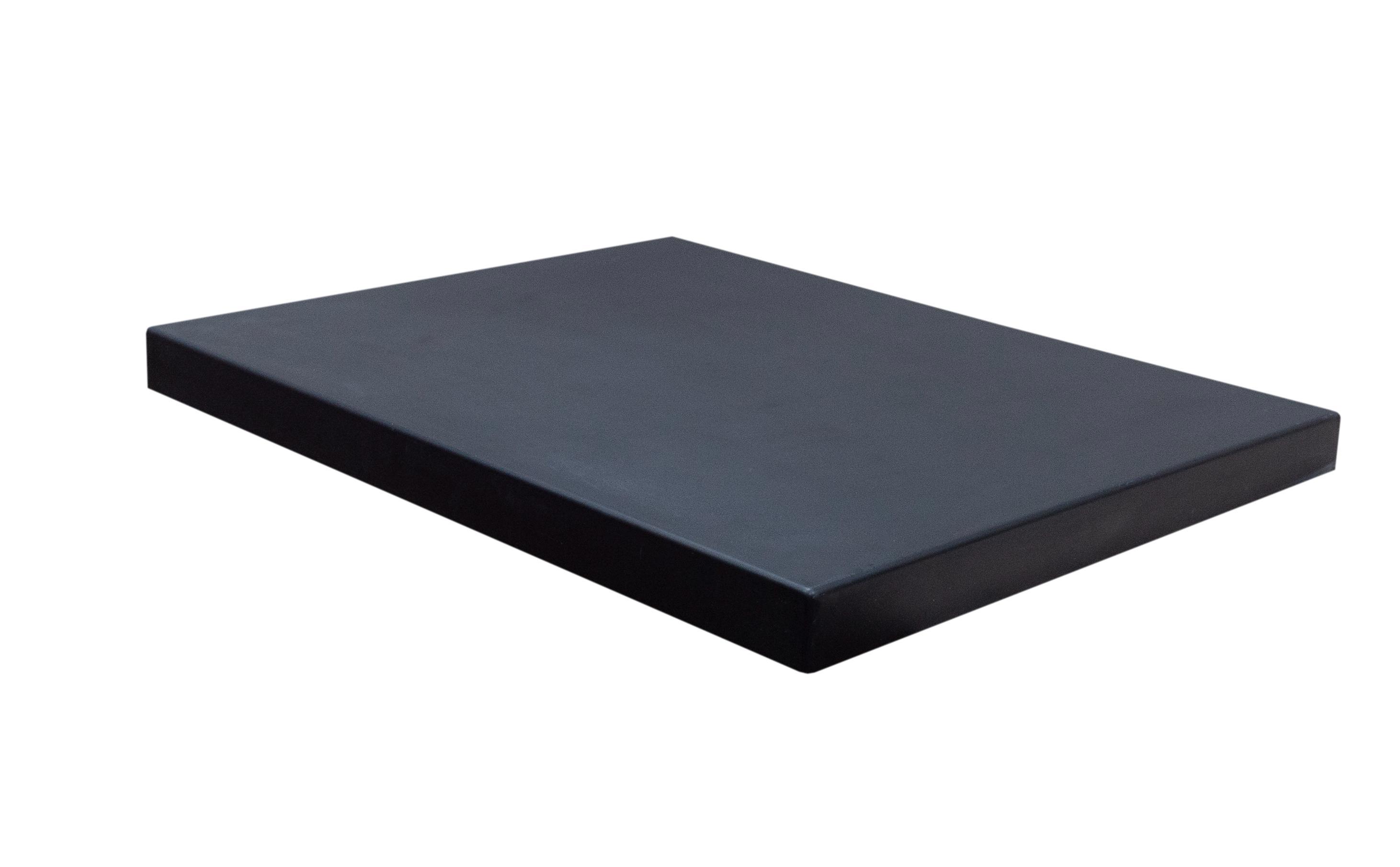 Изображение товара Столешница для ванной Scandi SC-80MC из искусственного камня 80x47 см матовая черная