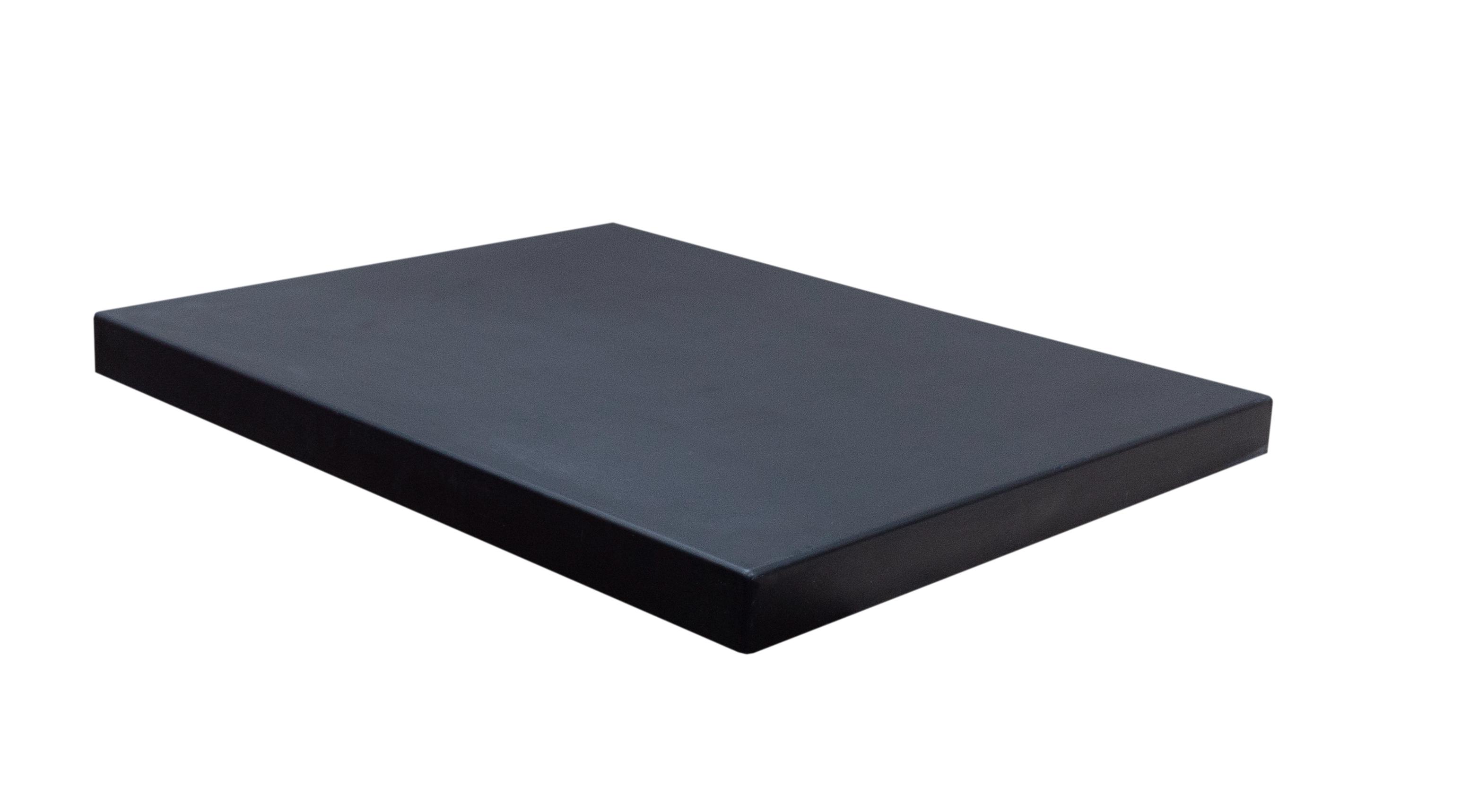 Изображение товара Столешница для ванной из искусственного камня Scandi SC-60MC 60x4x47 см черная матовая