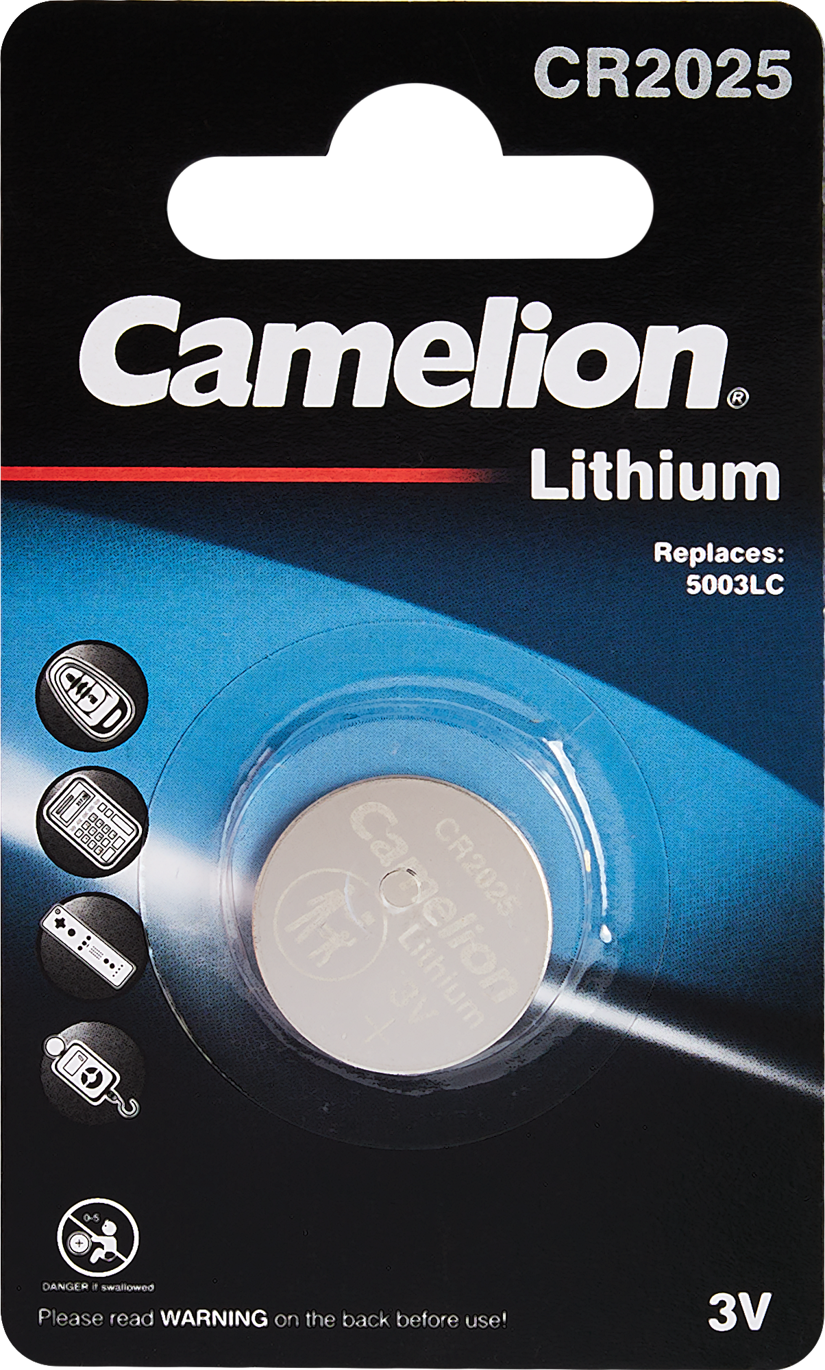 Изображение товара Батарейка Camelion литиевая CR2025 1 шт.