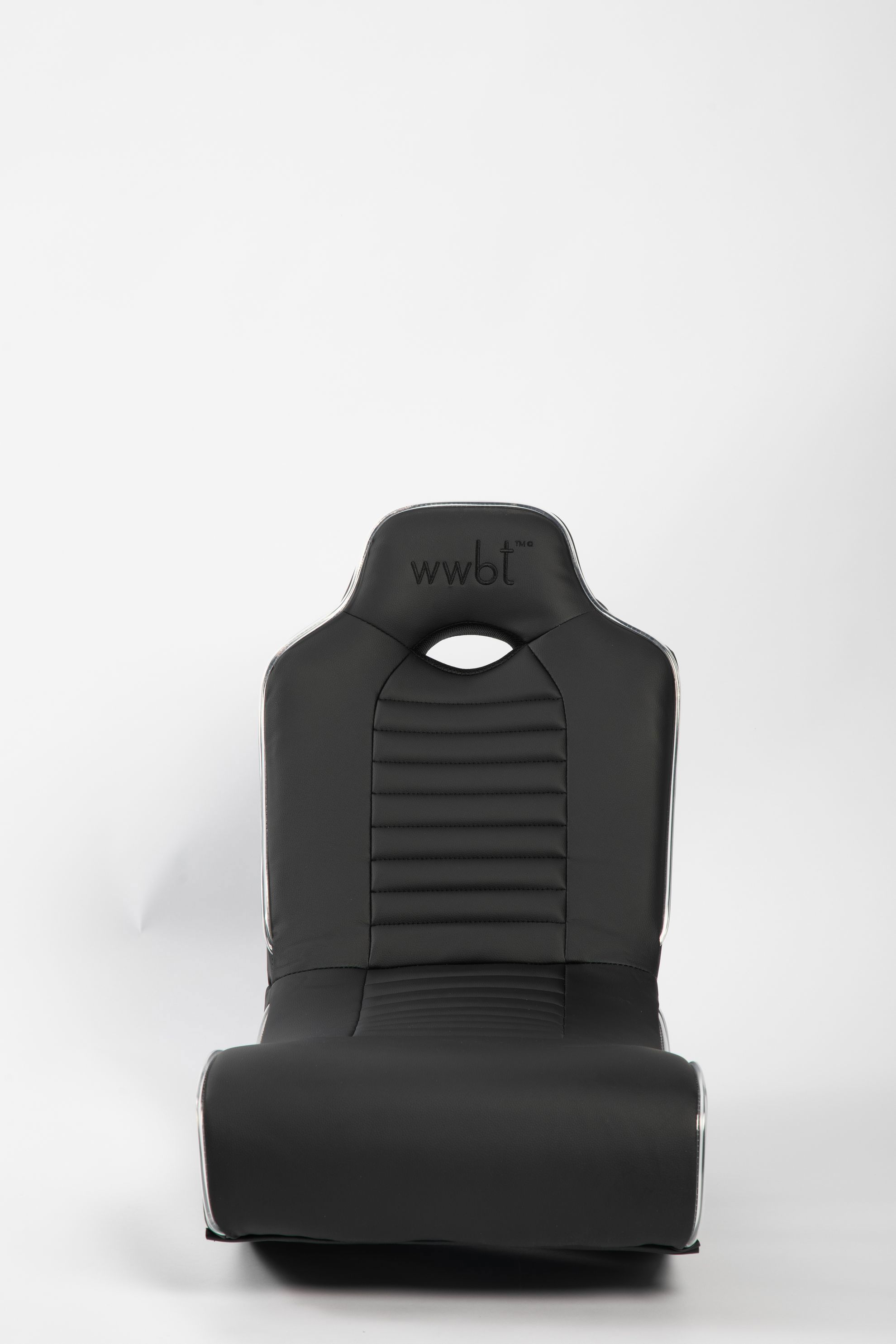 Изображение товара Игровое кресло с RGB подсветкой и аудиосистемой 2.1 от WWBT черное