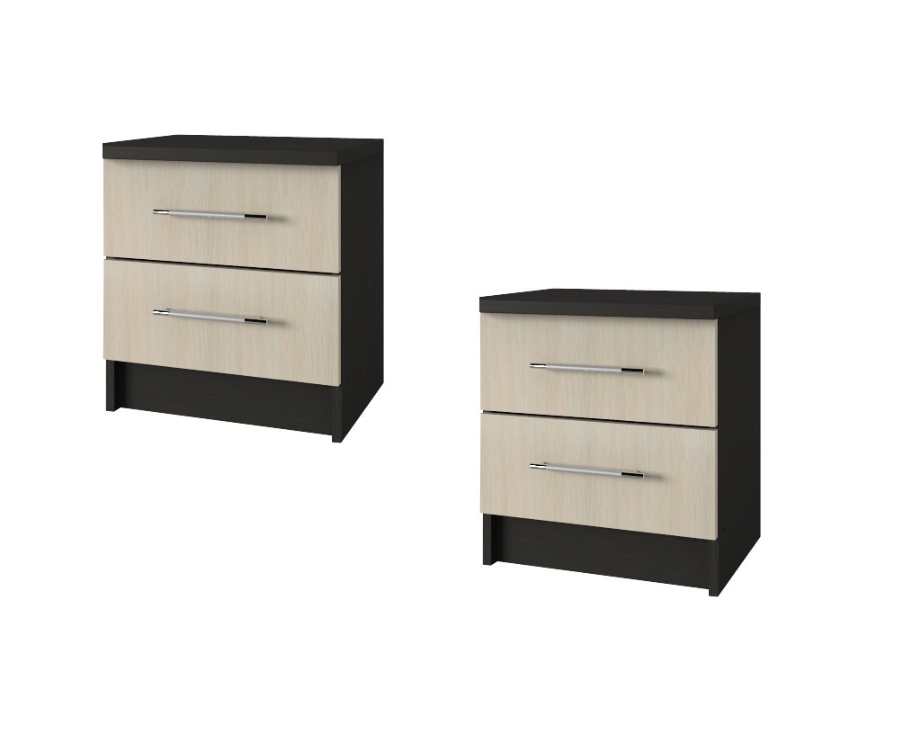 Изображение товара Тумба прикроватная ГОРИЗОНТ Юнона 44x46.6x38 см, 2 ящика, бежевый Изображение товара Тумба прикроватная ГОРИЗОНТ Юнона 44x46.6x38 см, 2 ящика, бежевый