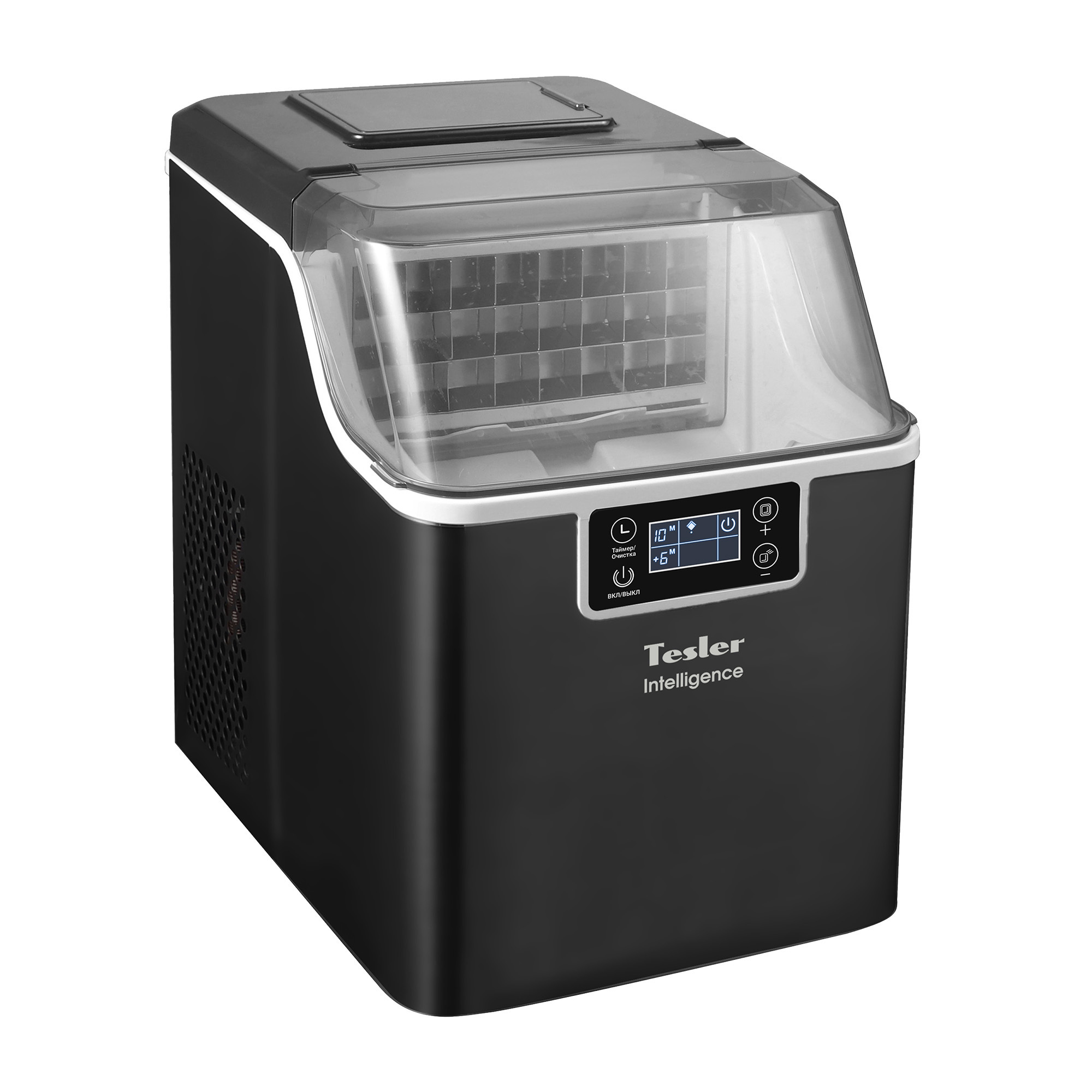Изображение товара Ледогенератор Tesler ICM-2001 серый быстрое приготовление льда до 20 литров в сутки
