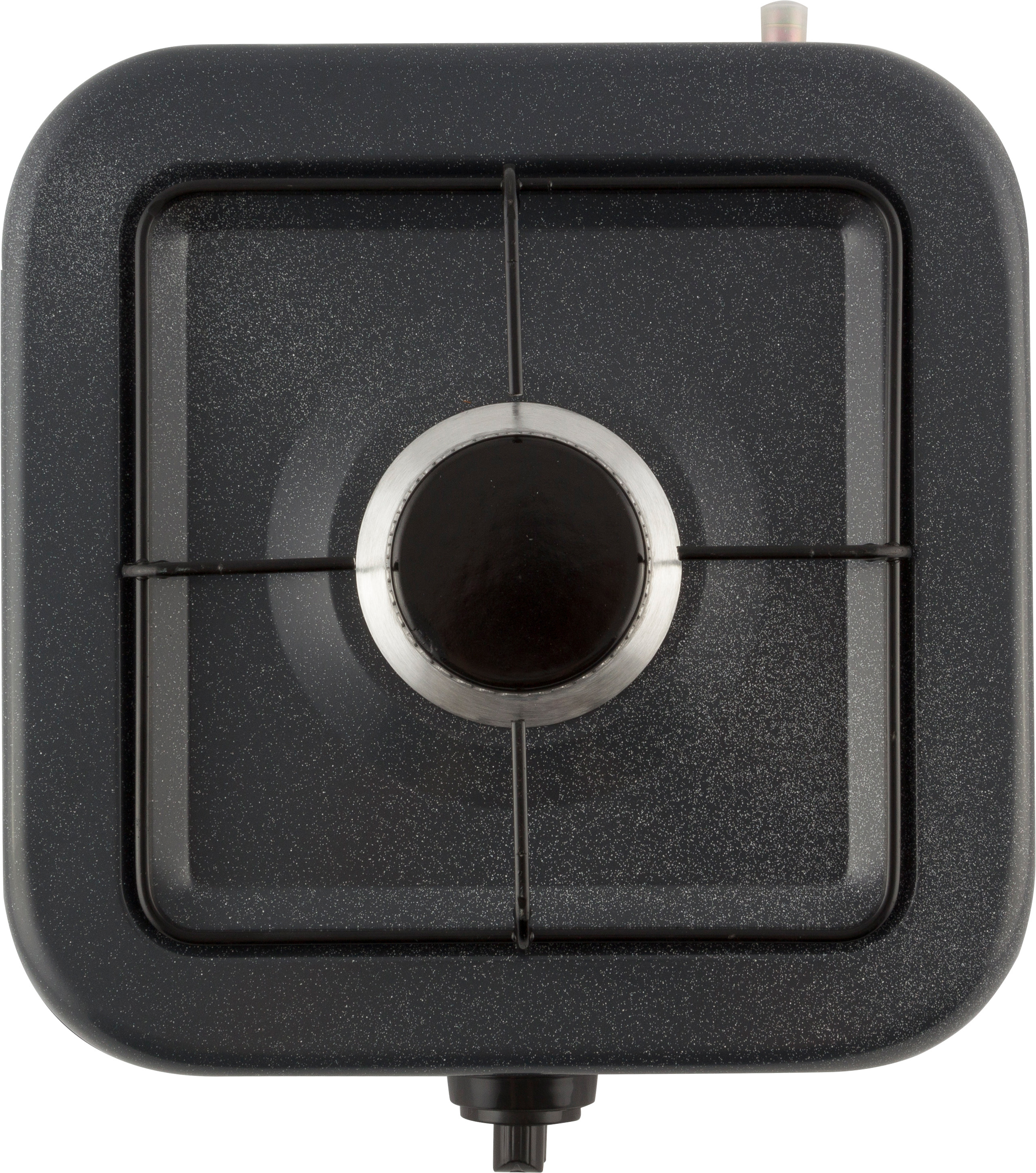 Изображение товара Газовая настольная плита Homestar HS-1201 черная компактная одна конфорка