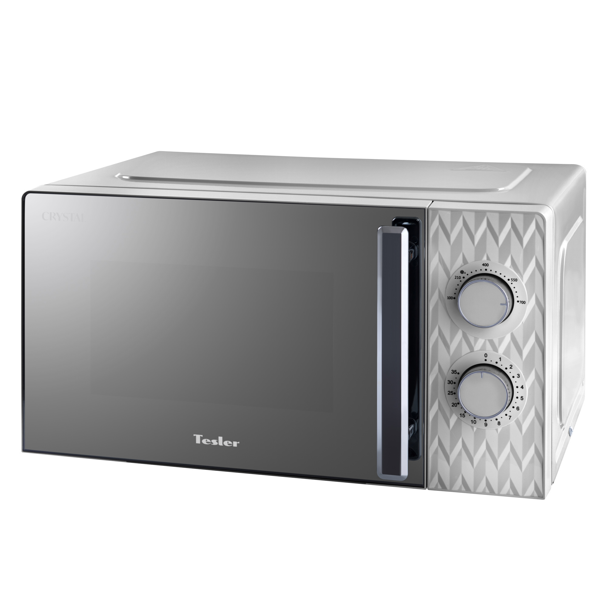 Изображение товара Отдельностоящая микроволновая печь Tesler MM-2004 20 л серый стильный дизайн