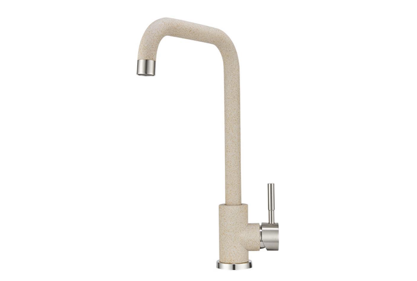 Изображение товара Смеситель кухонный однорычажный Granula ST-4033 с поворотным изливом и водосберегающим аэратором