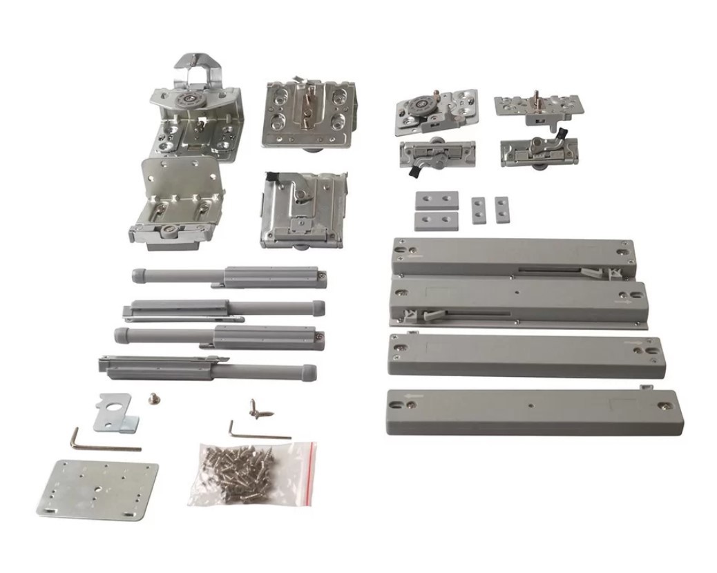 Изображение товара Комплект накладных роликов и доводчиков Firmax FM509 для 2 дверных шкафов